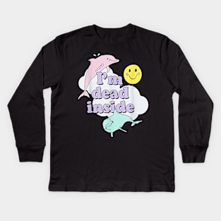 Im Dead Inside Classic Kids Long Sleeve T-Shirt